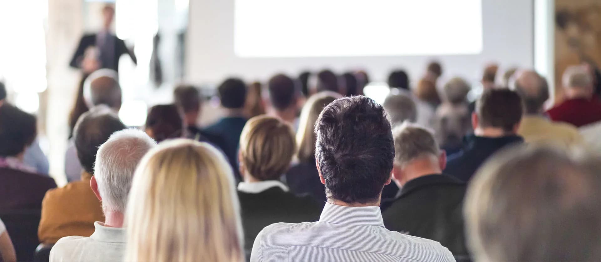 Keynote audience listening